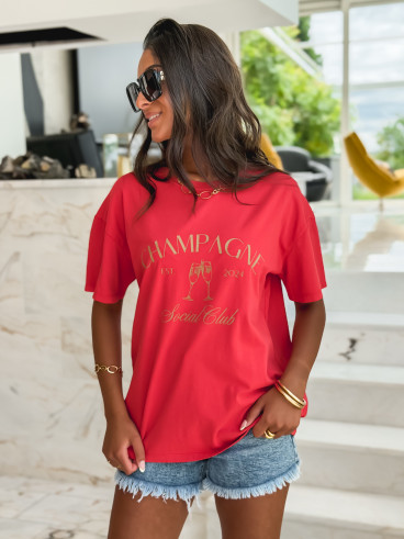 T-shirt Festi - Rouge