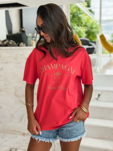 T-shirt Festi - Rouge