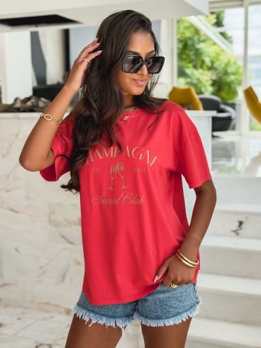 T-shirt Festi - Rouge