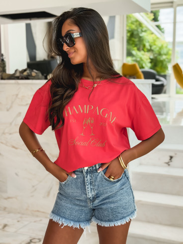 T-shirt Festi - Rouge