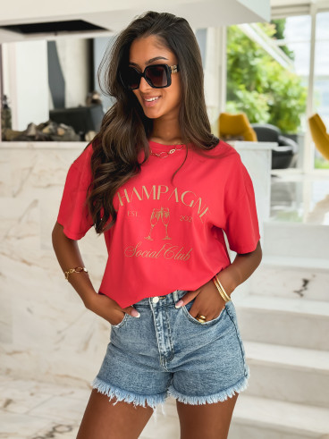 T-shirt Festi - Rouge