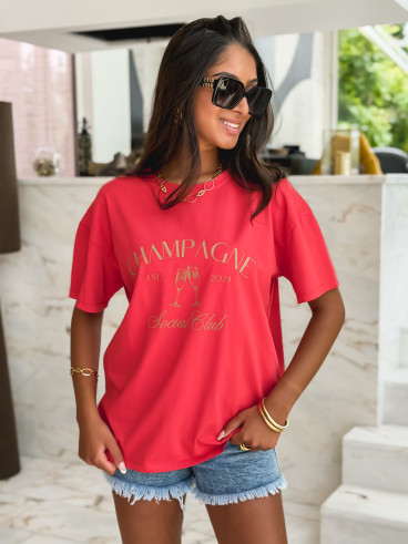 T-shirt Festi - Rouge