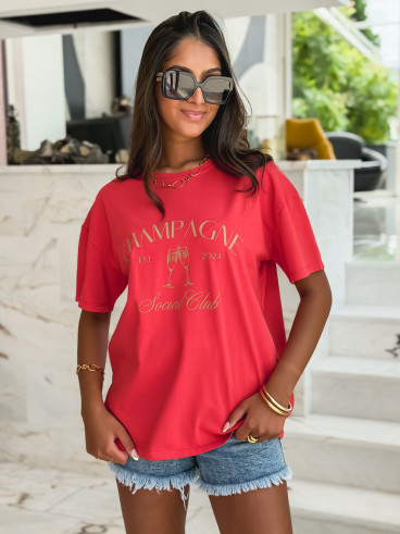 T-shirt Festi - Rouge
