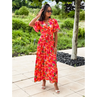 Robe longue Marianna - Fushia