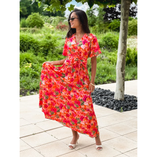 Robe longue Marianna - Fushia