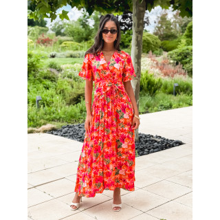 Robe longue Marianna - Fushia