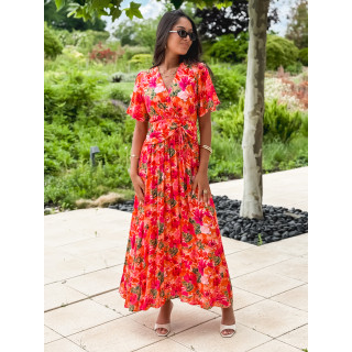Robe longue Marianna - Fushia