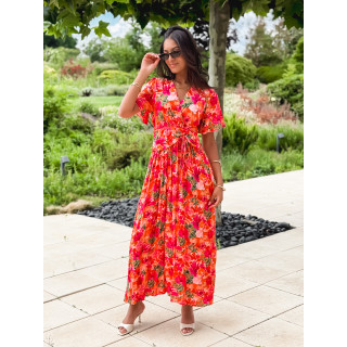 Robe longue Marianna - Fushia