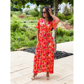 Robe longue Marianna - Fushia