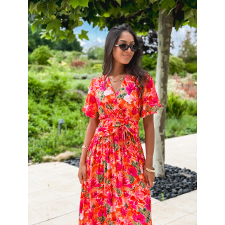Robe longue Marianna - Fushia