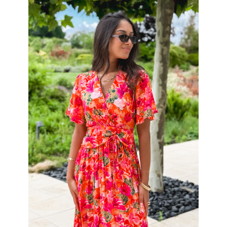 Robe longue Marianna - Fushia