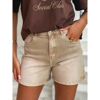 Short en jeans Horla - Beige