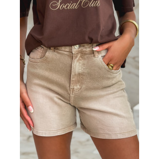 Short en jeans Horla - Beige