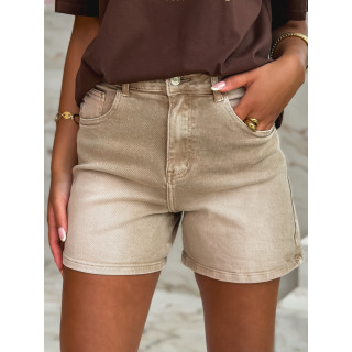 Short en jeans Horla - Beige