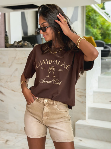 Short en jeans Horla - Beige