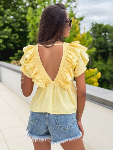 Blouse Mollia - Jaune
