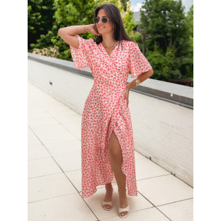 Robe longue Thérésa - Rose