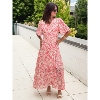 Robe longue Thérésa - Rose