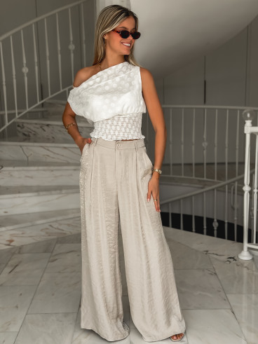 Blouse Miala - blanc