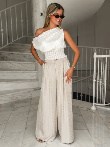 Blouse Miala - blanc