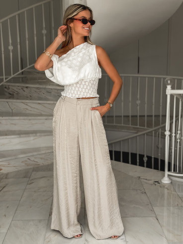 Blouse Miala - blanc