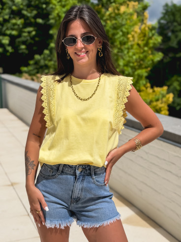 Blouse Ajaccio - Jaune