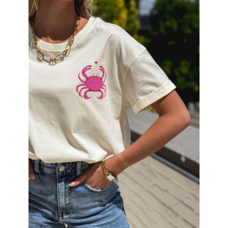 T-shirt "Pinch" - Ecru