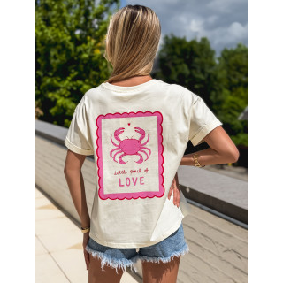 T-shirt "Pinch" - Ecru