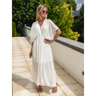 Robe longue Mayte - Blanc