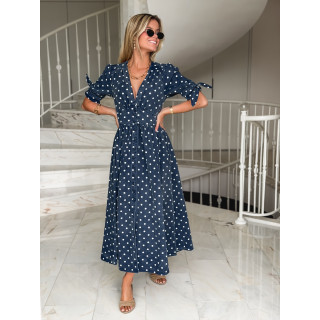 Robe en jeans Suzzana - Bleu marine