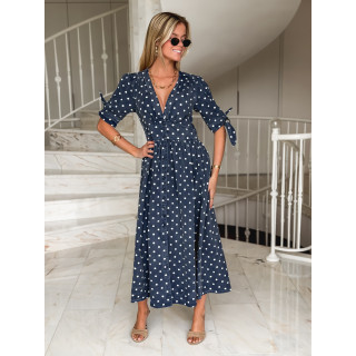 Robe en jeans Suzzana - Bleu marine