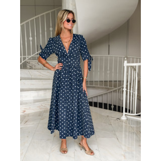 Robe en jeans Suzzana - Bleu marine