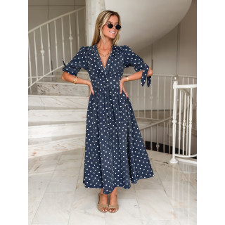 Robe en jeans Suzzana - Bleu marine