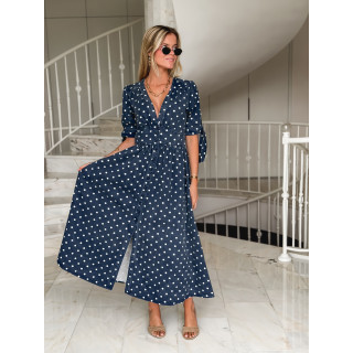 Robe en jeans Suzzana - Bleu marine