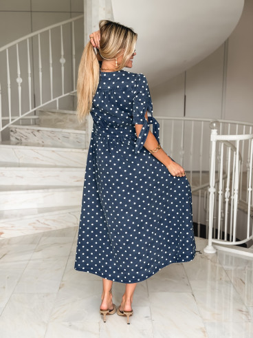 Robe en jeans Suzzana - Bleu marine
