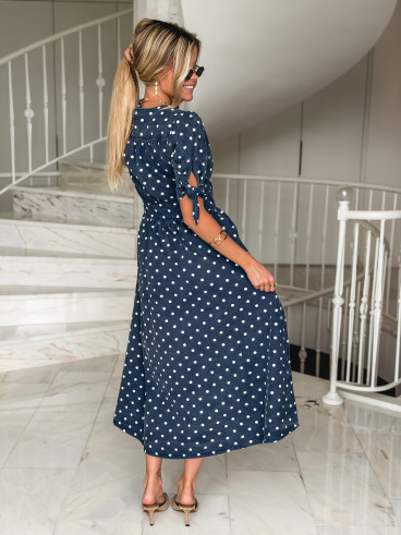 Robe en jeans Suzzana - Bleu marine