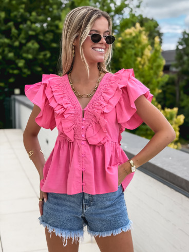 Blouse Mollia - Fuchsia