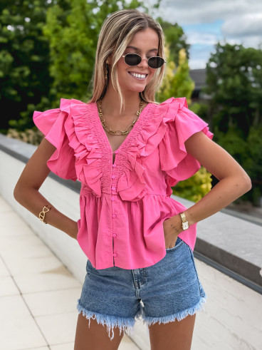 Blouse Mollia - Fuchsia