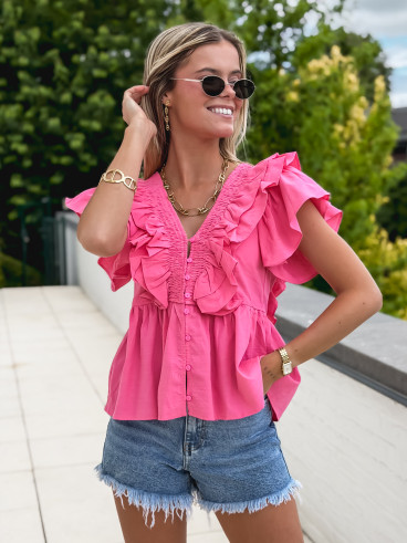 Blouse Mollia - Fuchsia
