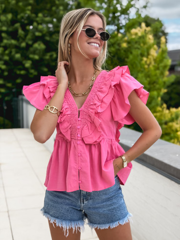 Blouse Mollia - Fuchsia