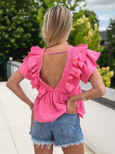 Blouse Mollia - Fuchsia