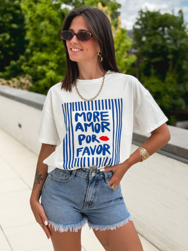 T-shirt Zenara - Blanc