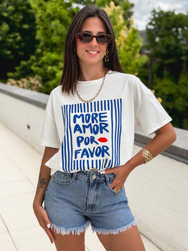 T-shirt Zenara - Blanc