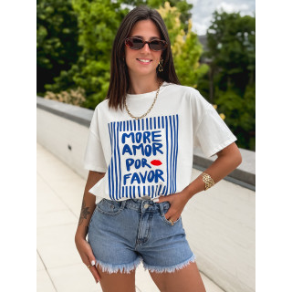 T-shirt Zenara - Blanc