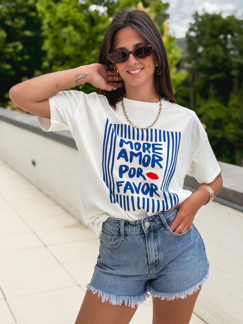 T-shirt Zenara - Blanc