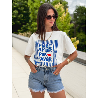 T-shirt Zenara - Blanc