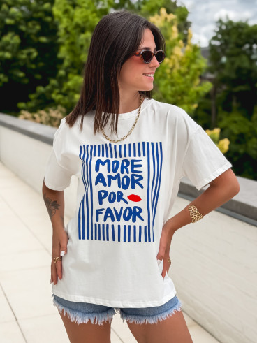 T-shirt Zenara - Blanc