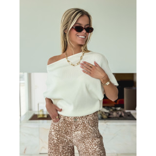 Blouse Flore - Ecru