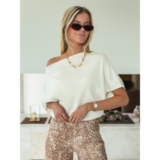 Blouse Flore - Ecru