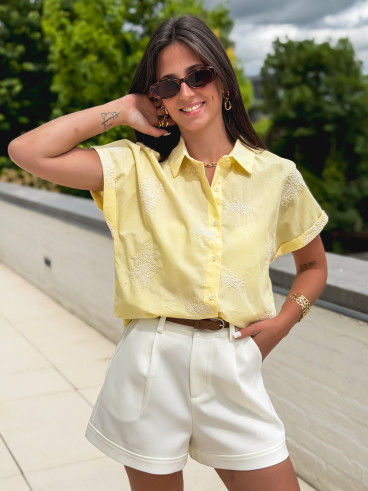 Chemise Joania - jaune